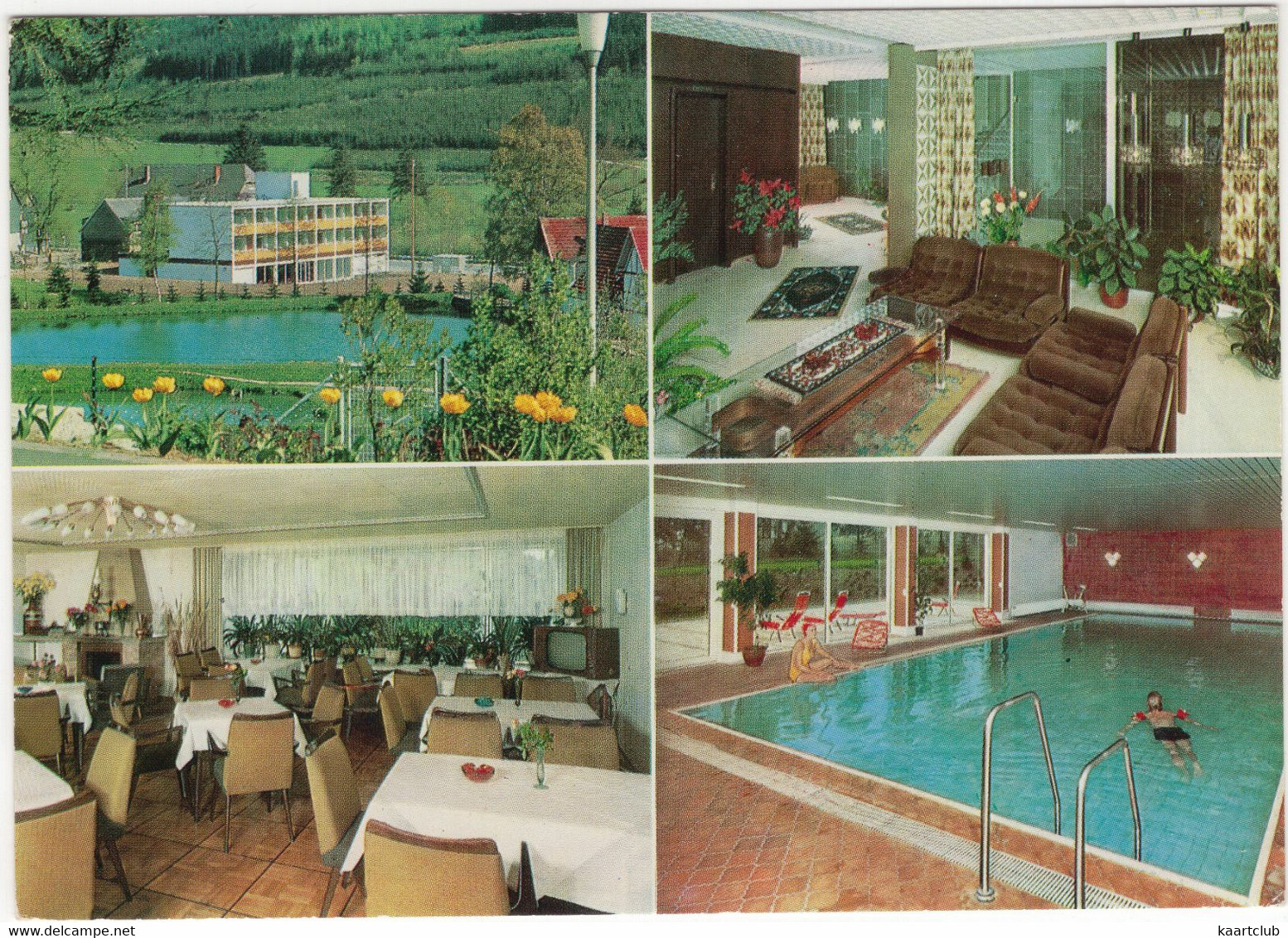 Lennestadt 14 - Gleierbrück/Hochsauerland - Hotel-Restaurant 'Gleiertal' - Hallenbad / Piscine / Swimmingpool - Lennestadt