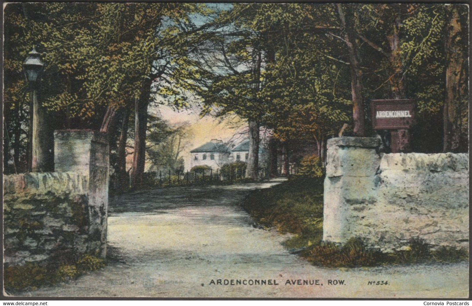 Ardenconnel Avenue, Row, Dunbartonshire, C.1905 - William Ritchie Postcard - Dunbartonshire