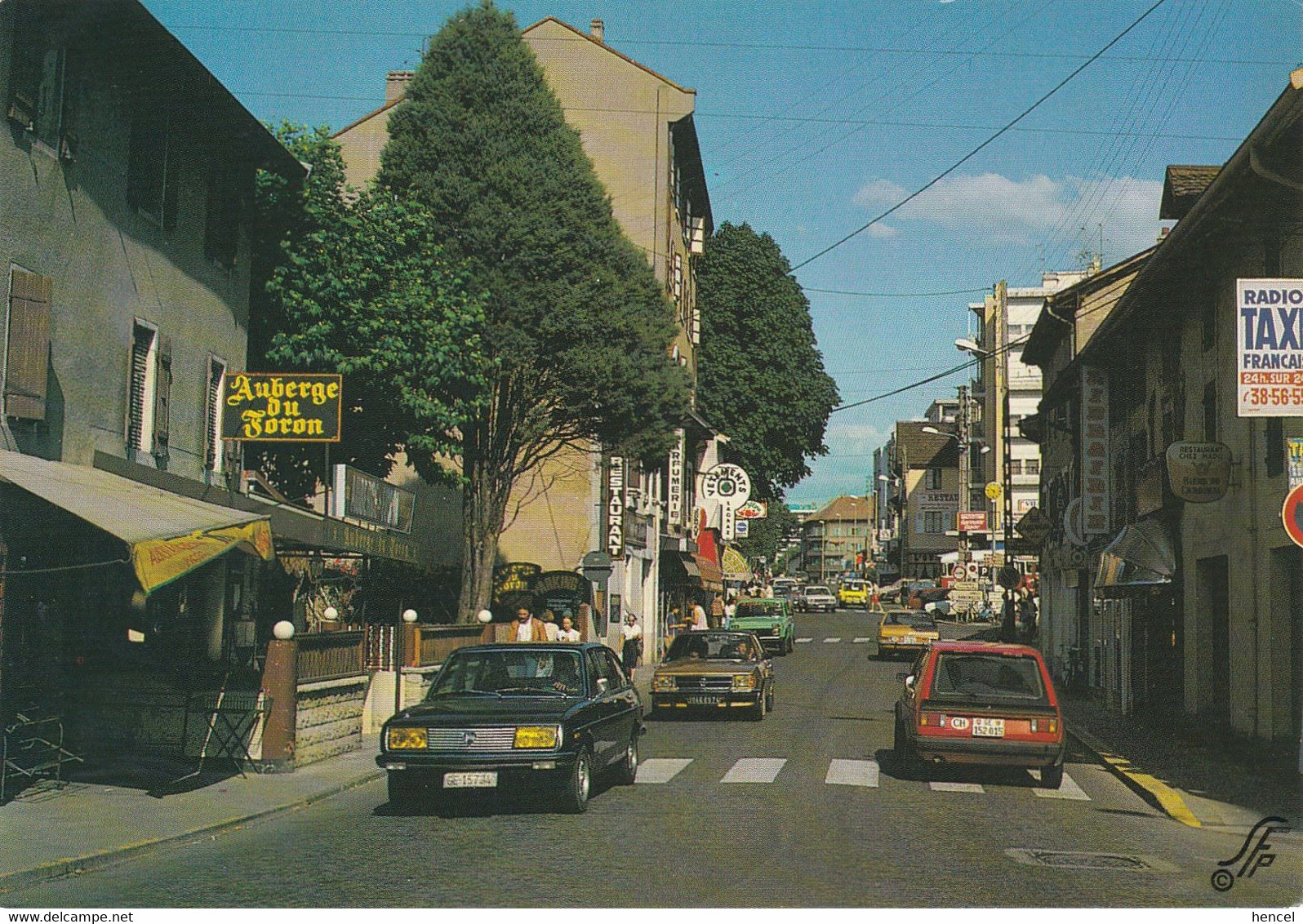 ANNEMASSE. L'Avenue De Genève à Moellessulaz. Auberge Du FORON - Annemasse