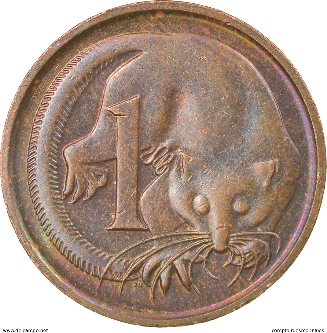 Monnaie, Australie, Elizabeth II, Cent, 1969, TTB+, Bronze, KM:62 - Cent