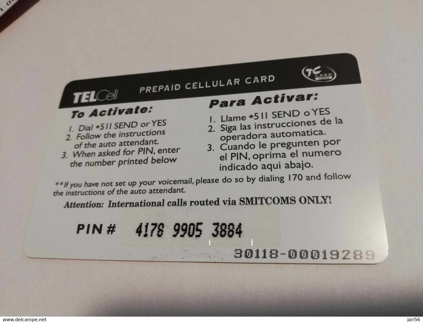 St MAARTEN  Prepaid  $10,- TC CARD  CARNIVAL SCHEDULE 2006           Fine Used Card  **4082** - Antilles (Netherlands)