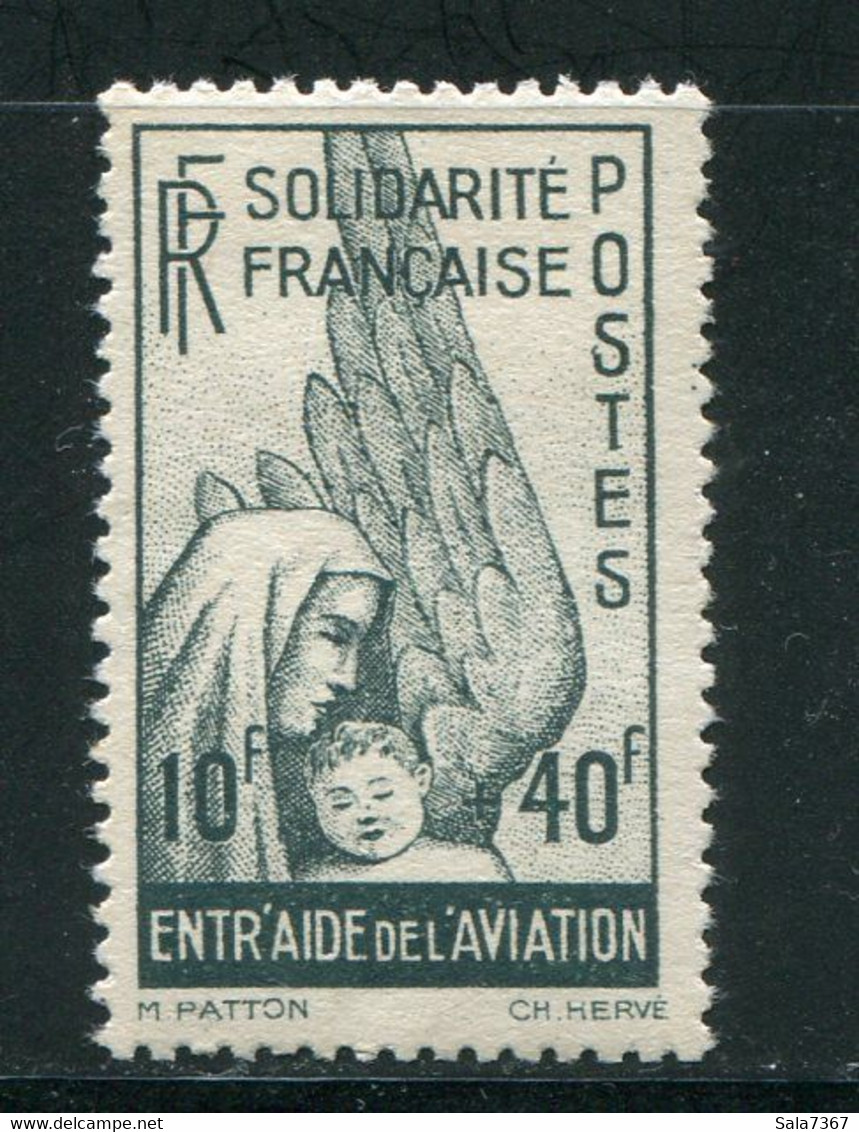 Timbre "entr'aide De L'aviation" Neuf Avec Charnière * - Aviation