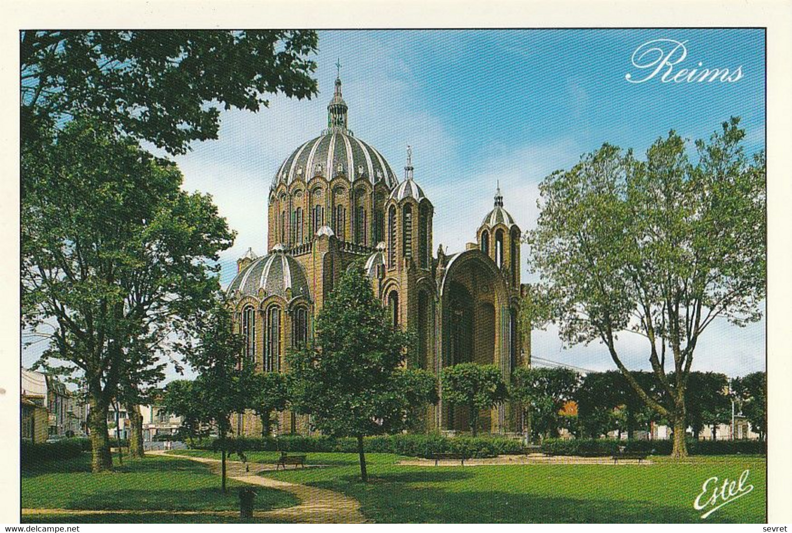 REIMS. - Basilique Sainte-Clotilde - Reims