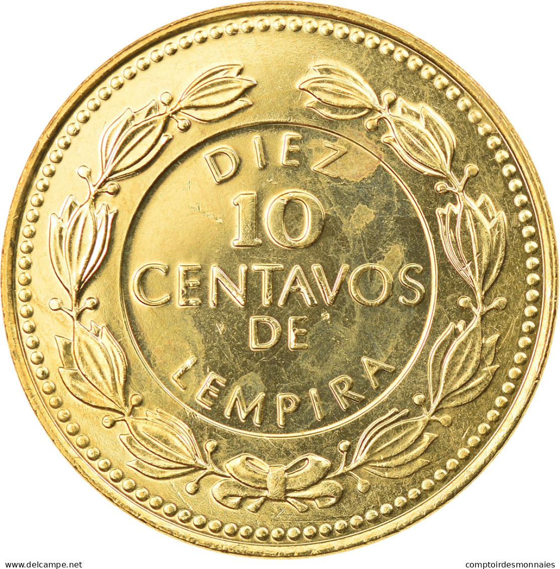 Monnaie, Honduras, 10 Centavos, 1999, SPL, Laiton, KM:76.3 - Honduras