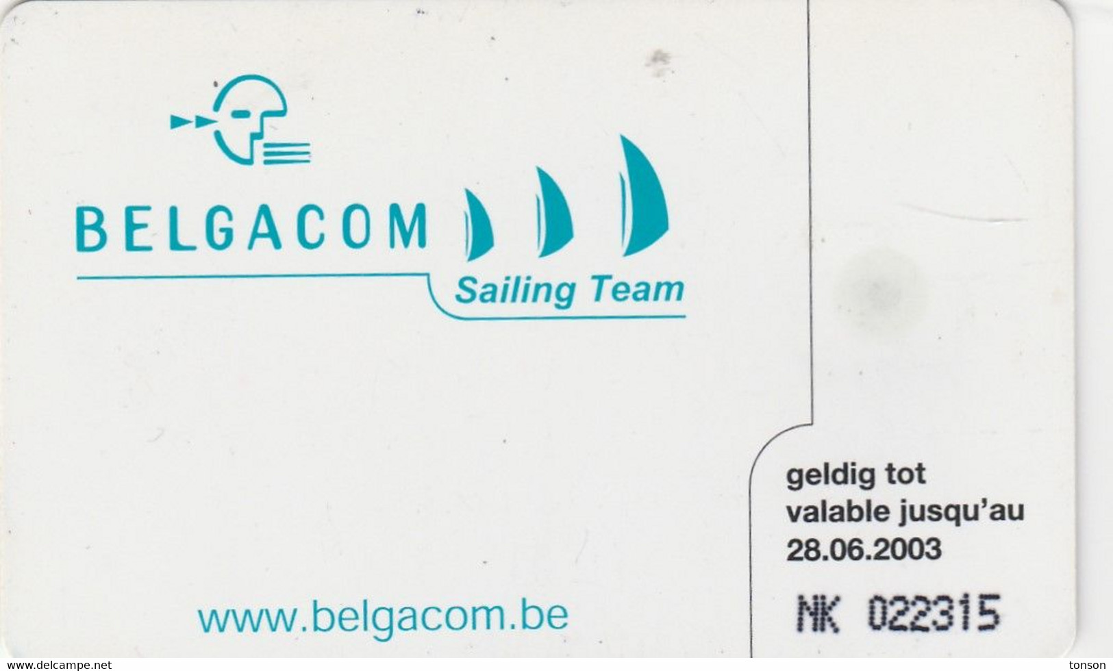 Belgium, CP-80A, Sailing For Belgium, 2 Scans.   Exp. : 28.06.20 - Sin Clasificación