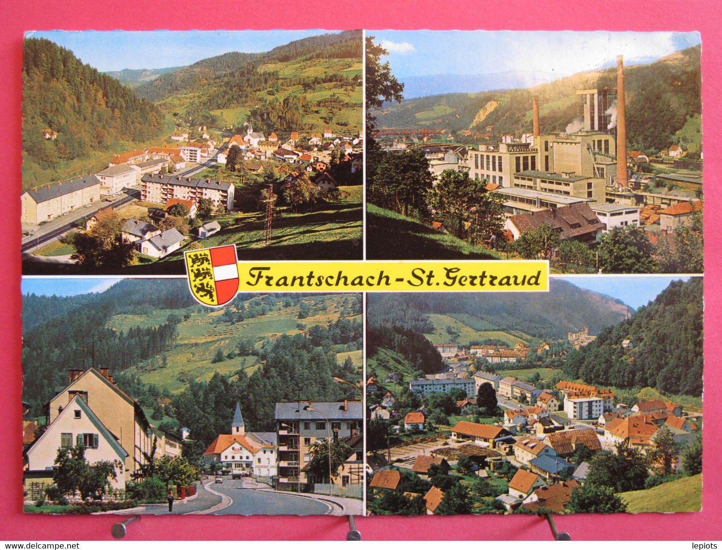 Visuel Pas Très Courant - Autriche - Frantschach St. Gertraud - Jolis Timbres - R/verso - Wolfsberg