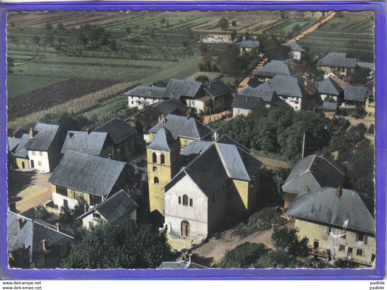 Carte Postale 73. Chamoux  Vue D'avion  Très Beau Plan - Chamoux Sur Gelon