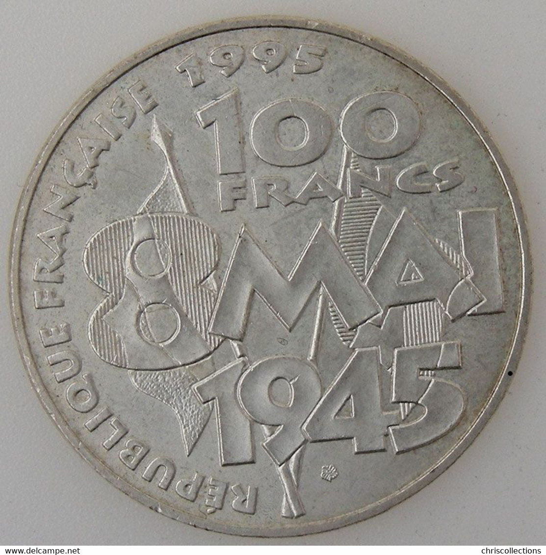 France, 100 Francs 1995, 8 Mai 1945, SUP, KM#1116.1 - Andere & Zonder Classificatie