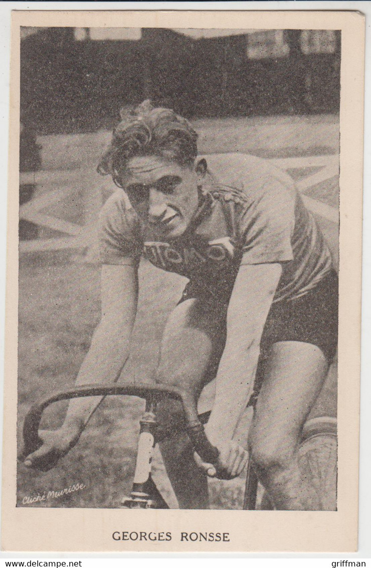 CYCLISTE GEORGES RONSSE  9X14 TBE - Ohne Zuordnung