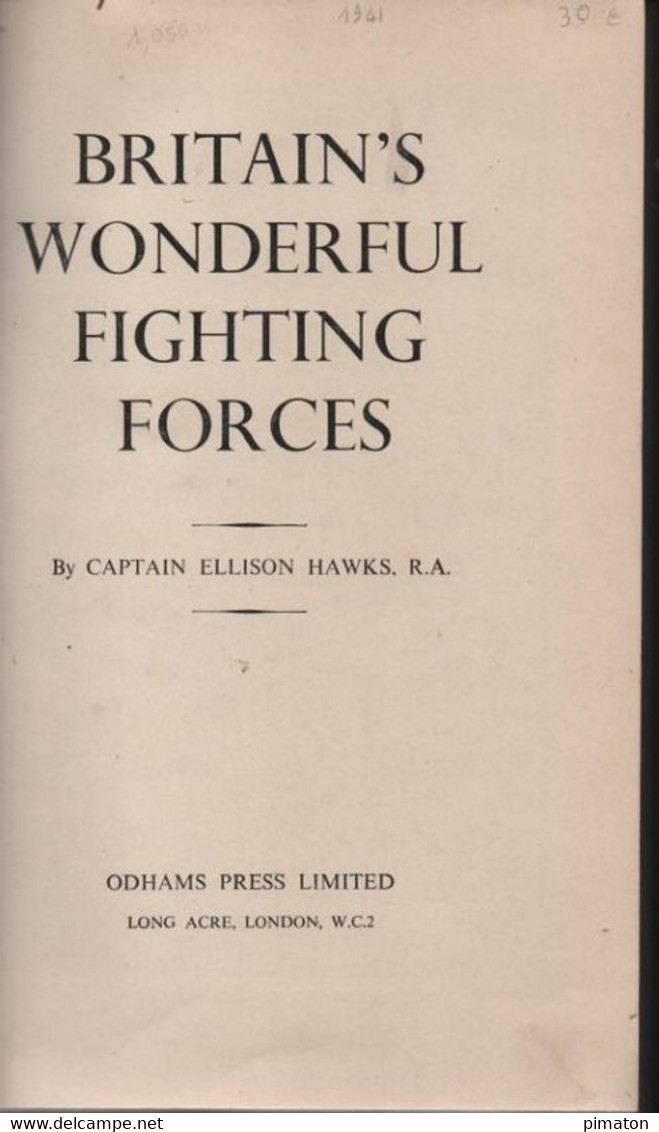 Livre De 396 Pages Par CAPTAIN ELLISON HAWKS .  R .A  Rare - Autres & Non Classés