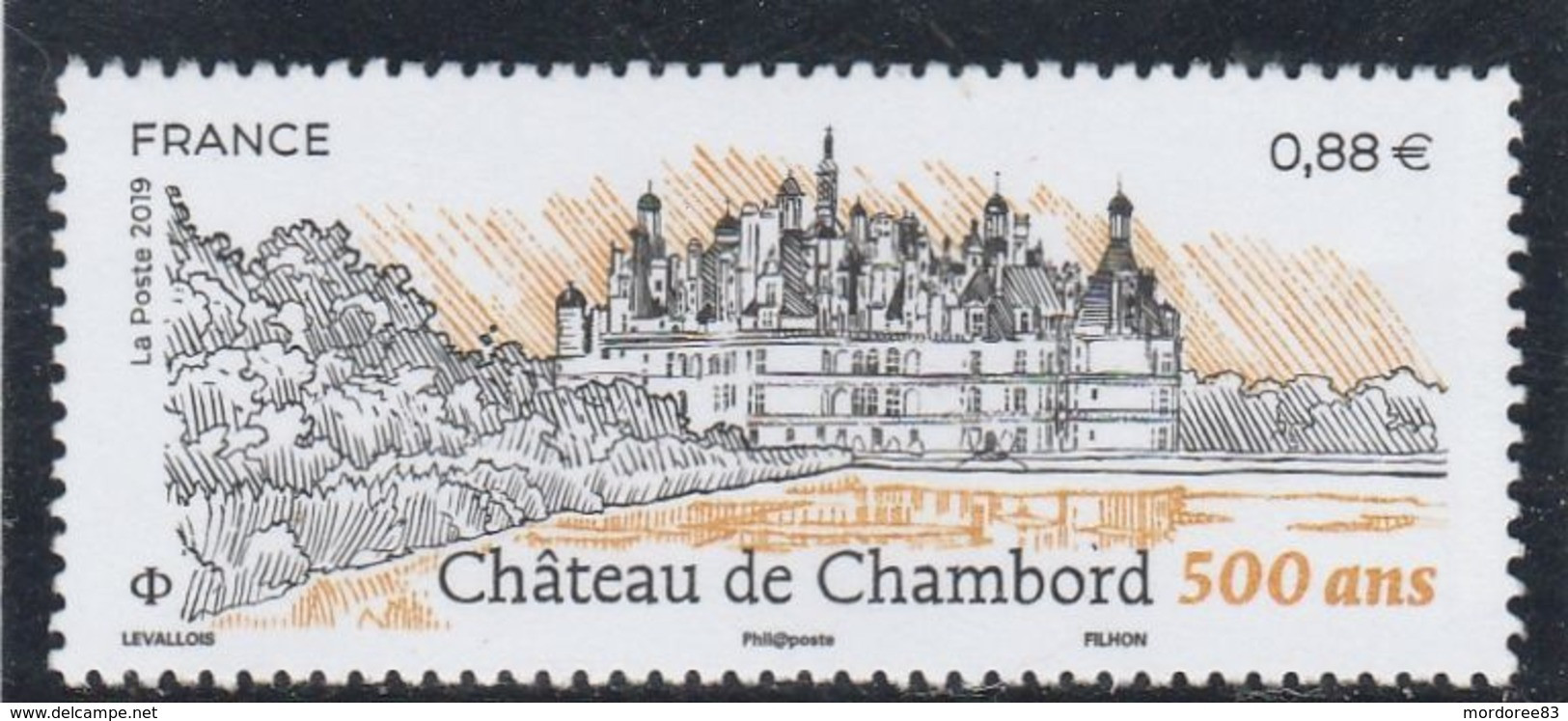 FRANCE 2019 CHATEAU DE CHAMBORD NEUF YT 5331 - Nuevos