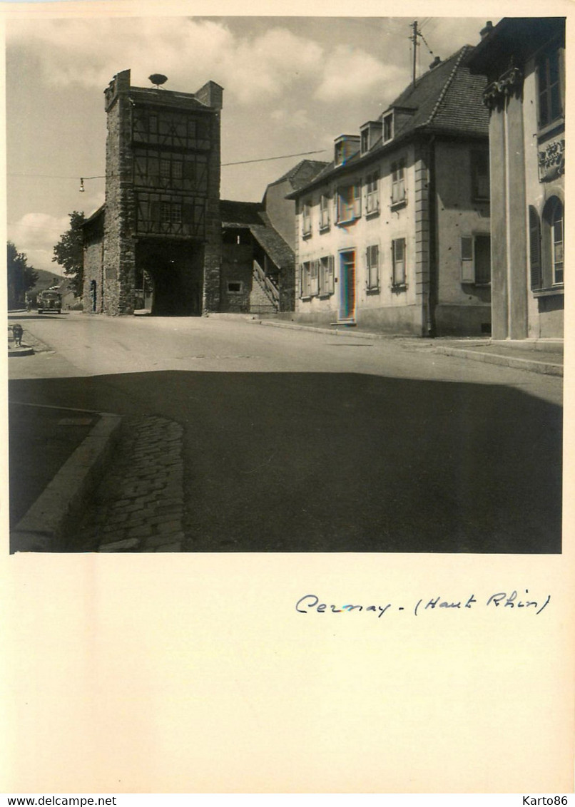 Cernay * Rue De La Commune * Photo Ancienne - Cernay