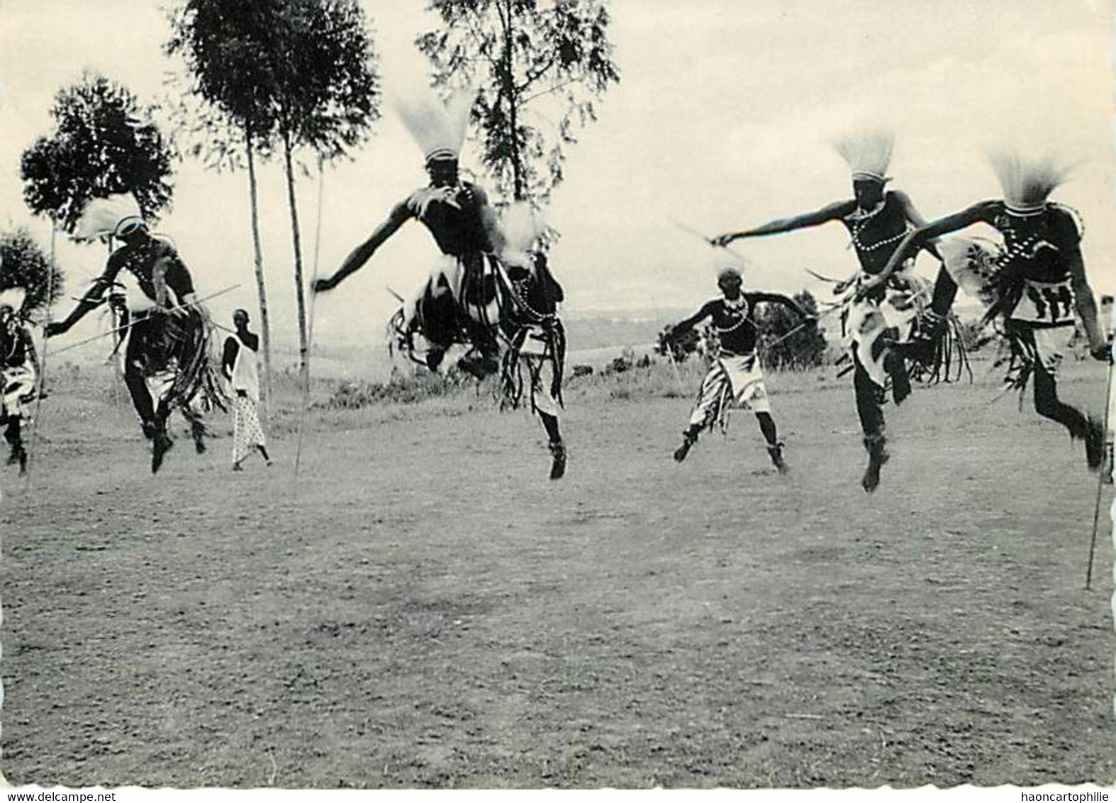 Ruanda Urundi  Danseurs Watuzi - Rwanda