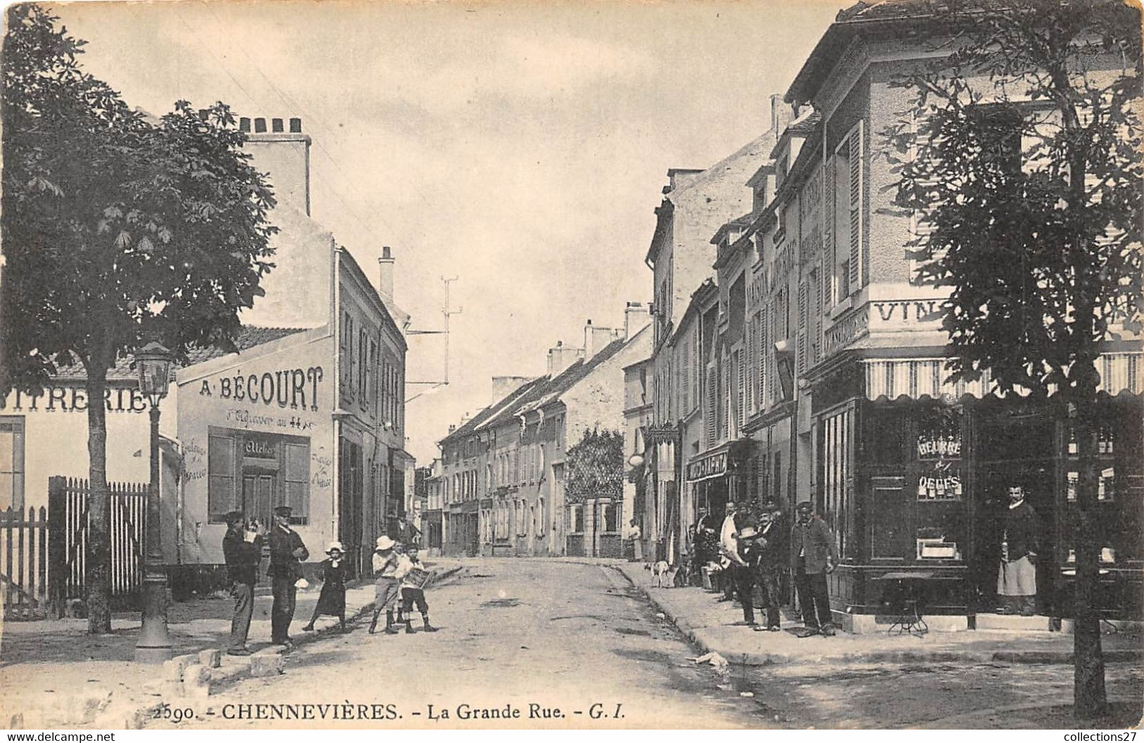 94-CHENNEVIERES- LA GRANDE RUE - Chennevieres Sur Marne