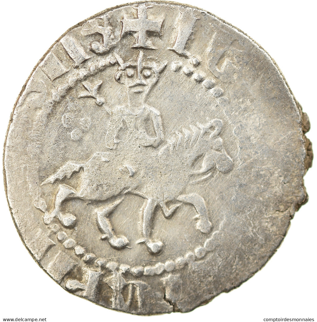 Monnaie, Armenia, Levon III, Tram, 1301-1307, TB+, Argent - Arménie