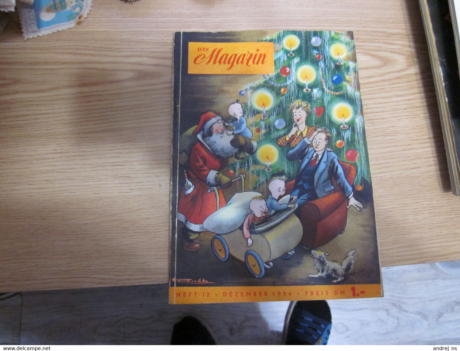 Das Magazin 1954 Santa Claus  80 Pages - Moda