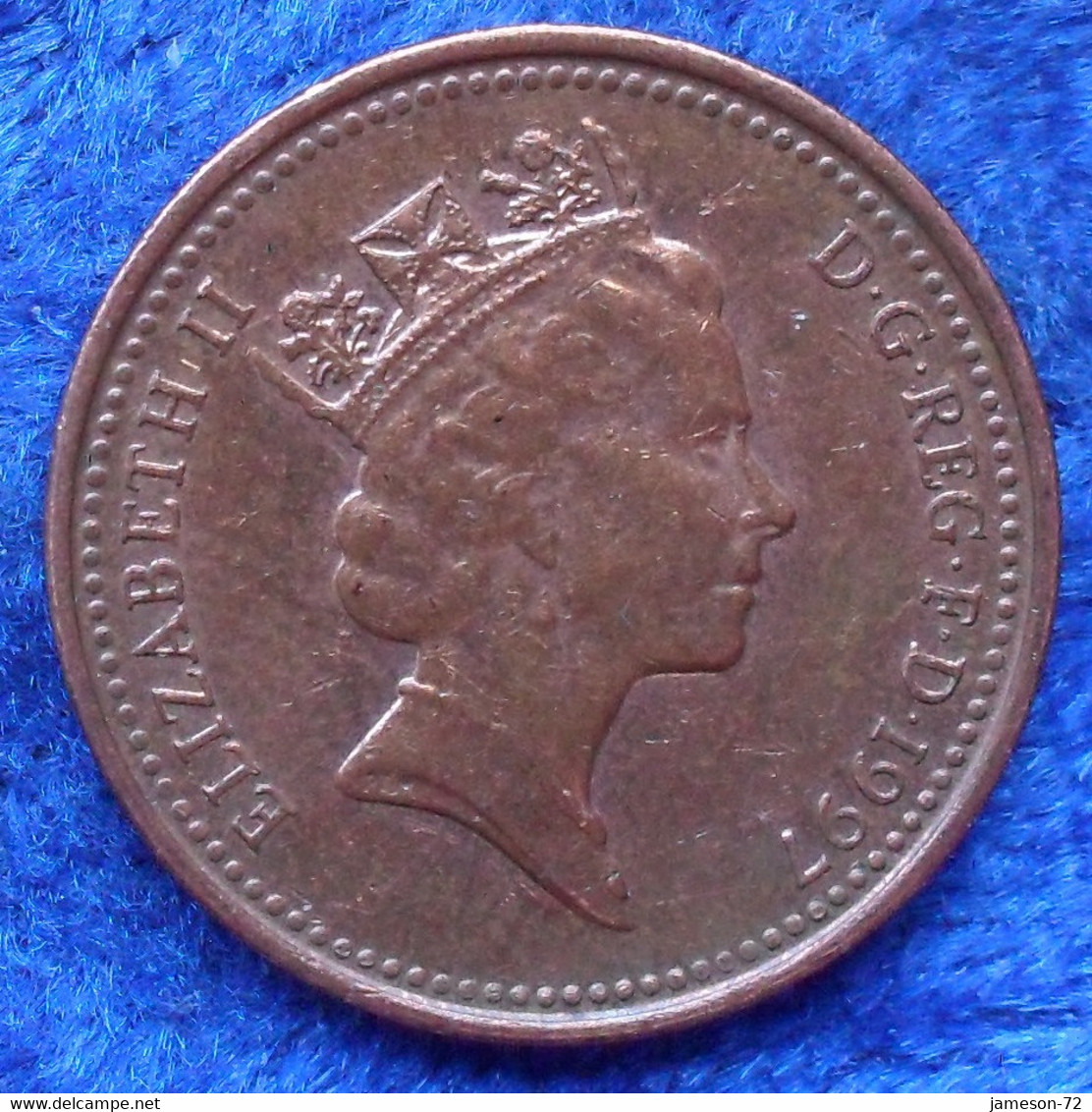 UK - 1 Penny 1997 KM#935a Elizabeth II Decimal Coinage (1971) - Edelweiss Coins - Autres & Non Classés