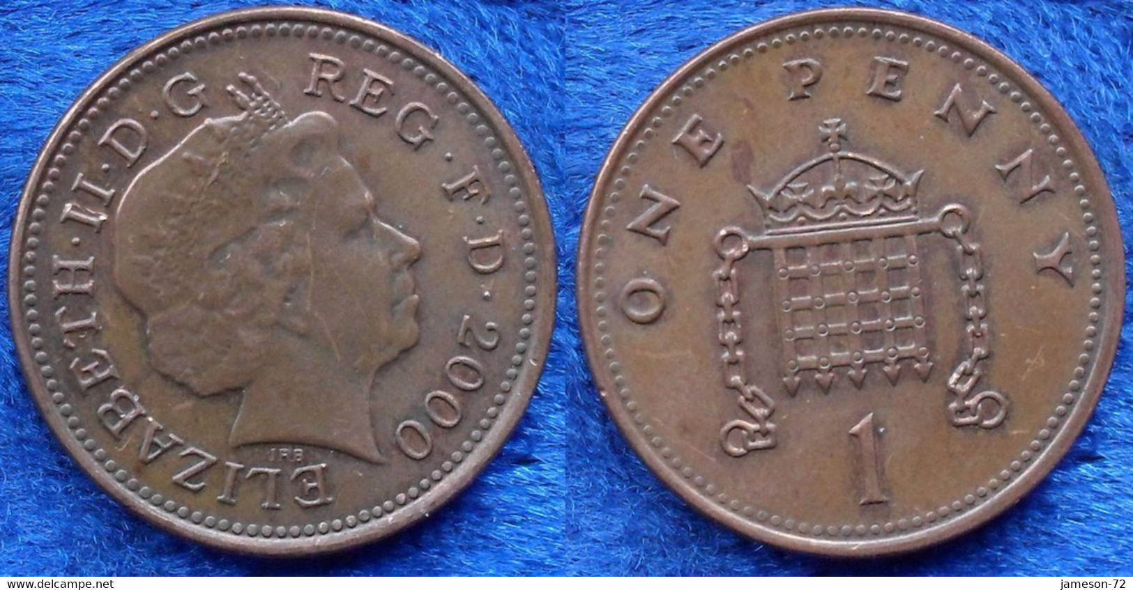 UK - 1 Penny 2000 KM#986 Elizabeth II Decimal Coinage (1971) - Edelweiss Coins - Altri & Non Classificati