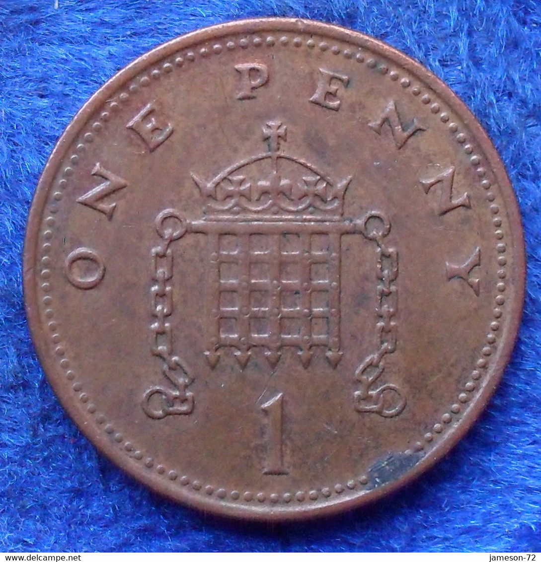 UK - 1 Penny 2002 KM#986 Elizabeth II Decimal Coinage (1971) - Edelweiss Coins - Altri & Non Classificati