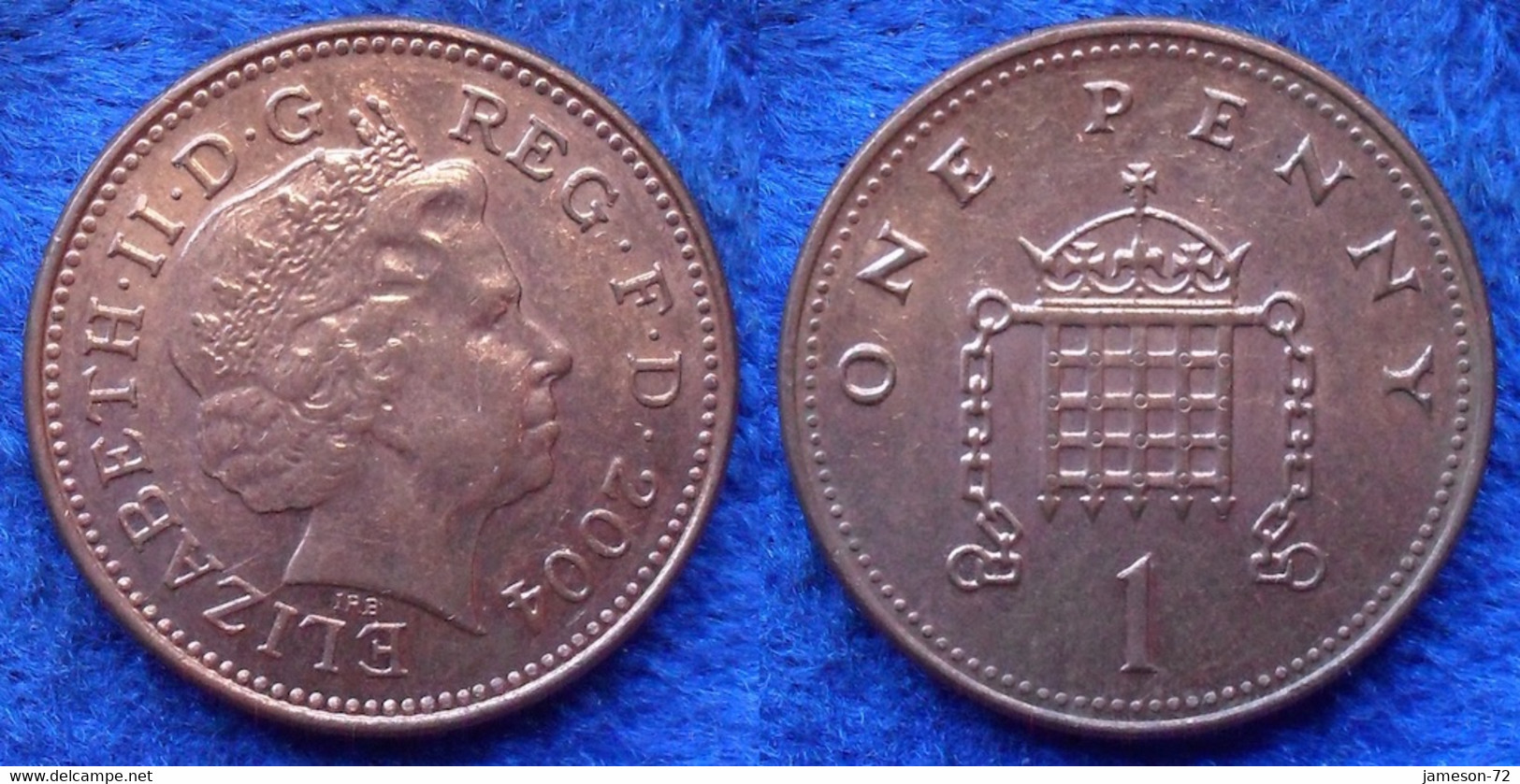 UK - 1 Penny 2004 KM#986 Elizabeth II Decimal Coinage (1971) - Edelweiss Coins - Other & Unclassified