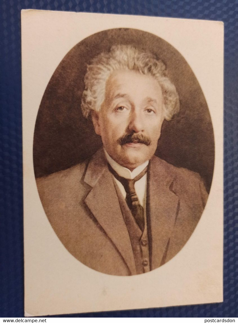 ALBERT EINSTEIN - Old USSR Postcard 1957 - Nobel Prize - Prix Nobel