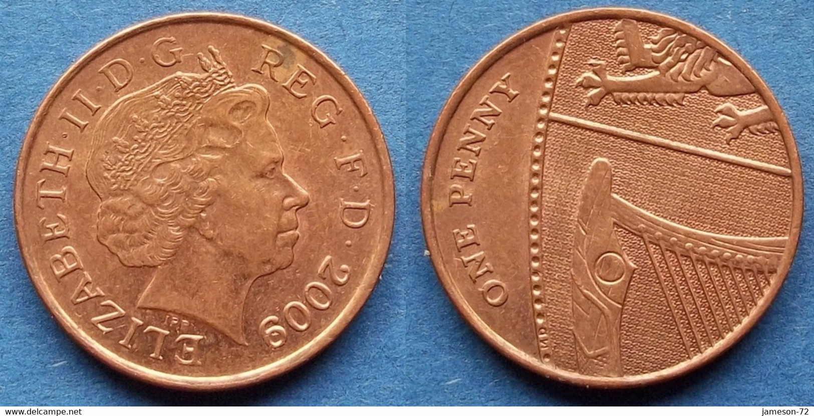 UK - 1 Penny 2009 KM#1107 Elizabeth II Decimal Coinage (1971) - Edelweiss Coins - Altri & Non Classificati