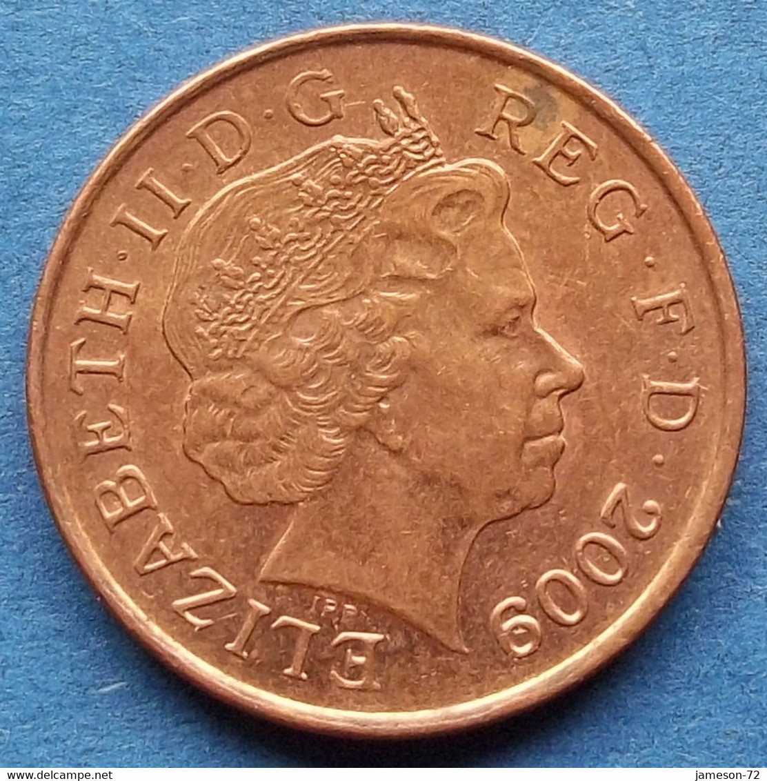 UK - 1 Penny 2009 KM#1107 Elizabeth II Decimal Coinage (1971) - Edelweiss Coins - Other & Unclassified