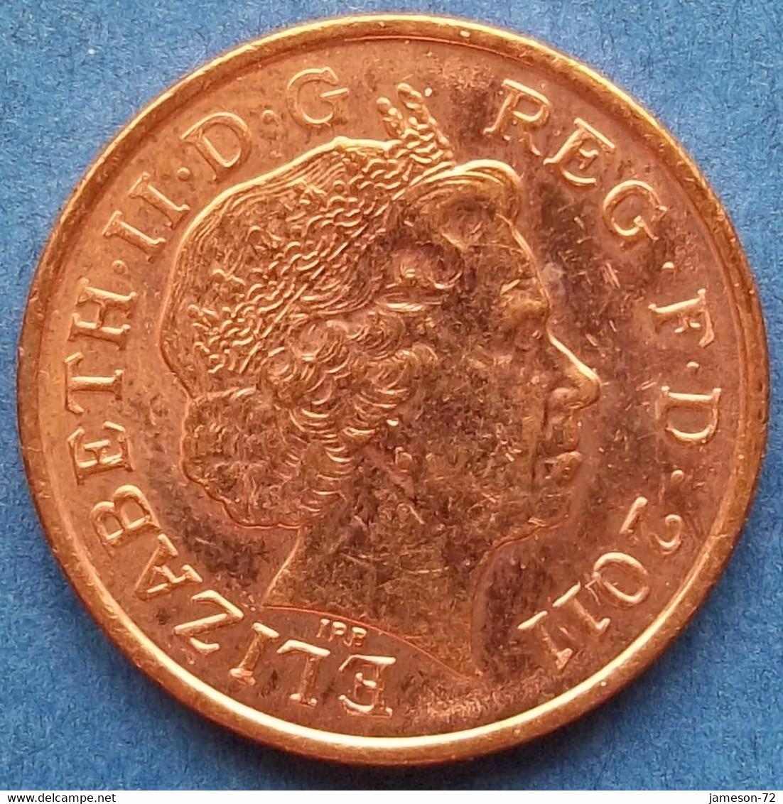 UK - 1 Penny 2011 KM# 1107 Elizabeth II Decimal Coinage (1971) - Edelweiss Coins - Altri & Non Classificati