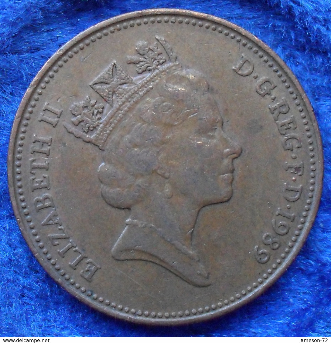 UK - 2 Pence 1989 KM#936 Elizabeth II Decimal Coinage (1971)  - Edelweiss Coins - Andere & Zonder Classificatie