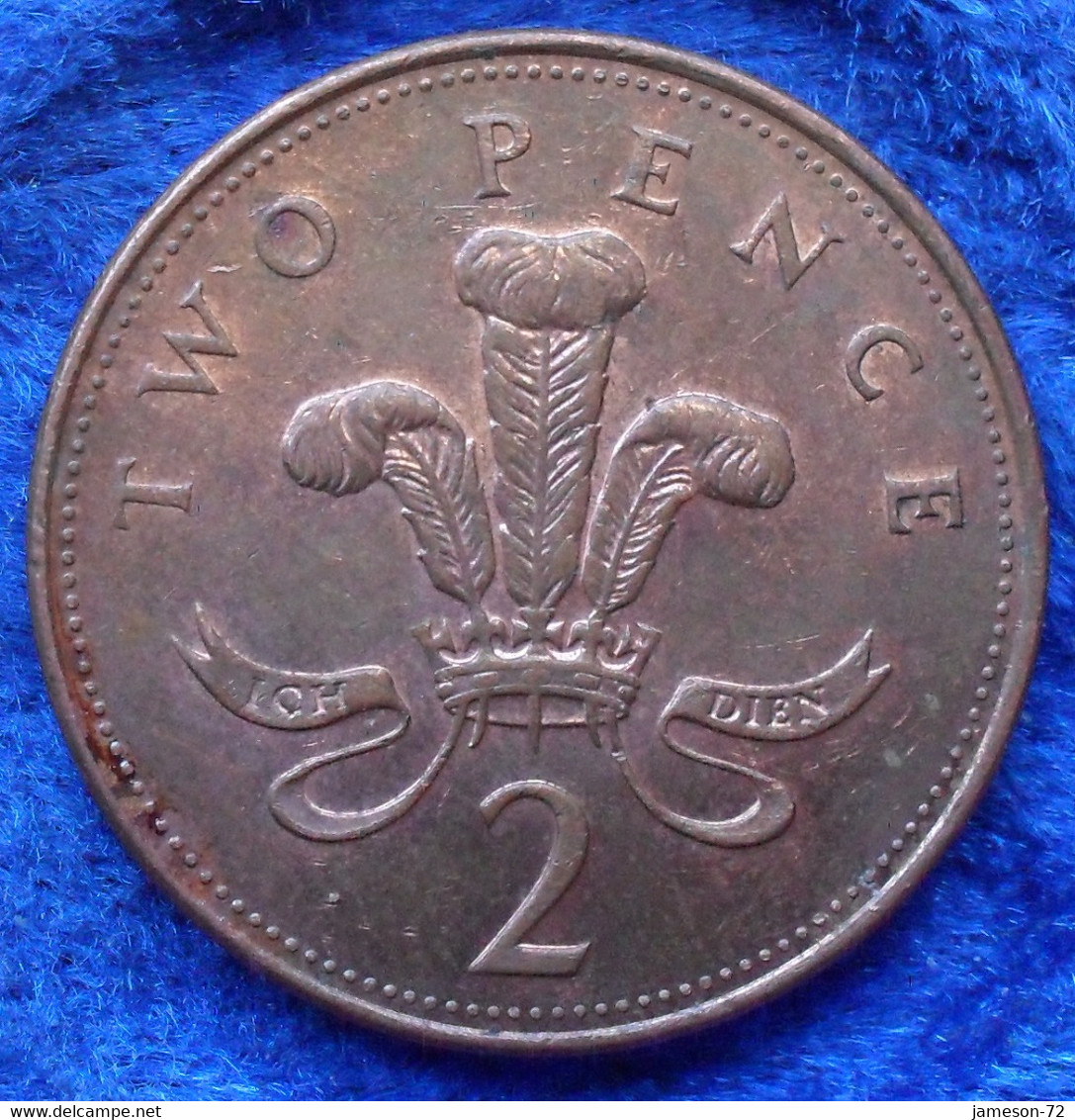 UK - 2 Pence 2003 KM#987 Elizabeth II Decimal Coinage (1971) - Edelweiss Coins - Sonstige & Ohne Zuordnung