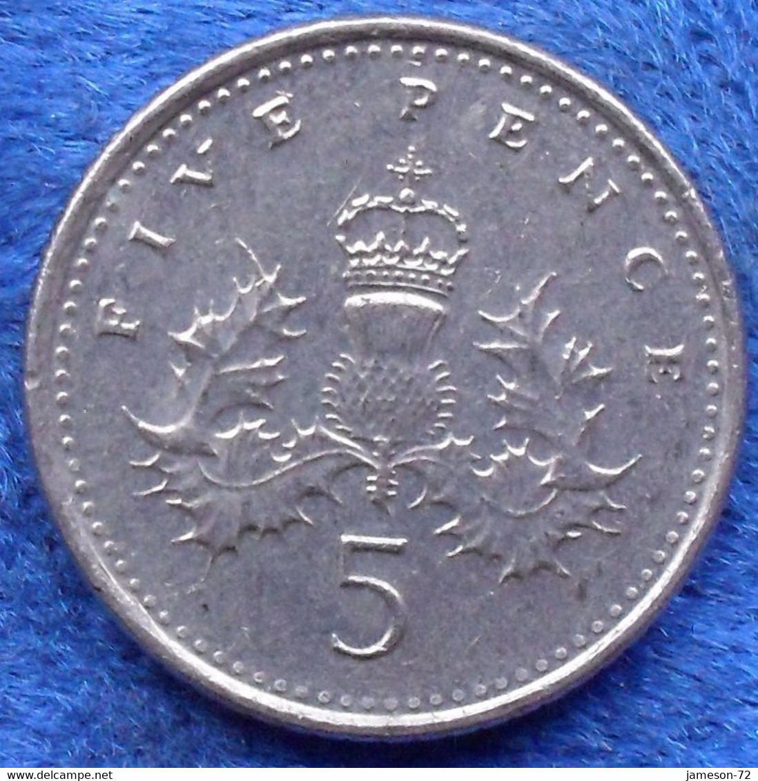 UK - 5 Pence 2000 KM#988 Elizabeth II Decimal Coinage (1971) - Edelweiss Coins - Autres & Non Classés