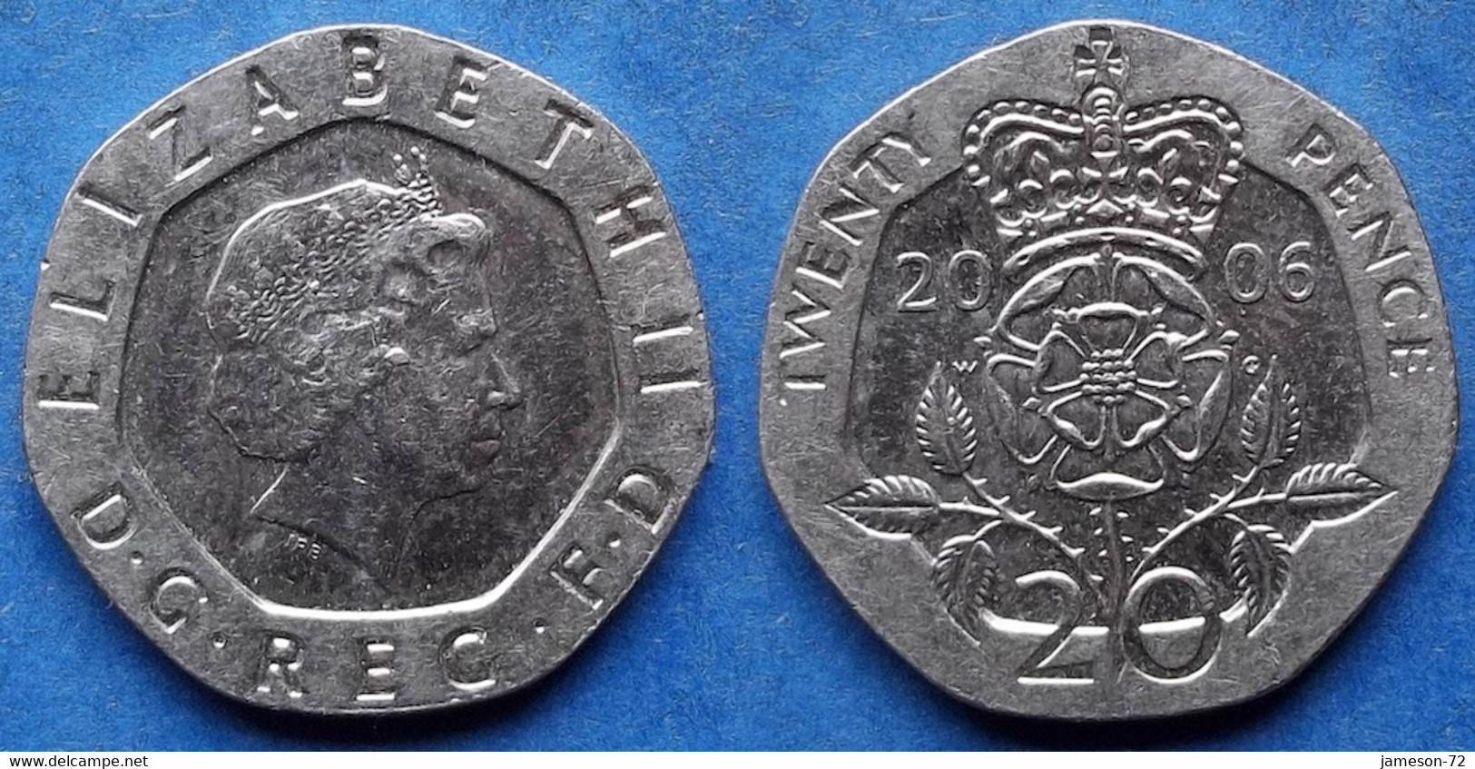 UK - 20 Pence 2006 KM#990 Elizabeth II Decimal Coinage (1971) - Edelweiss Coins - Otros & Sin Clasificación