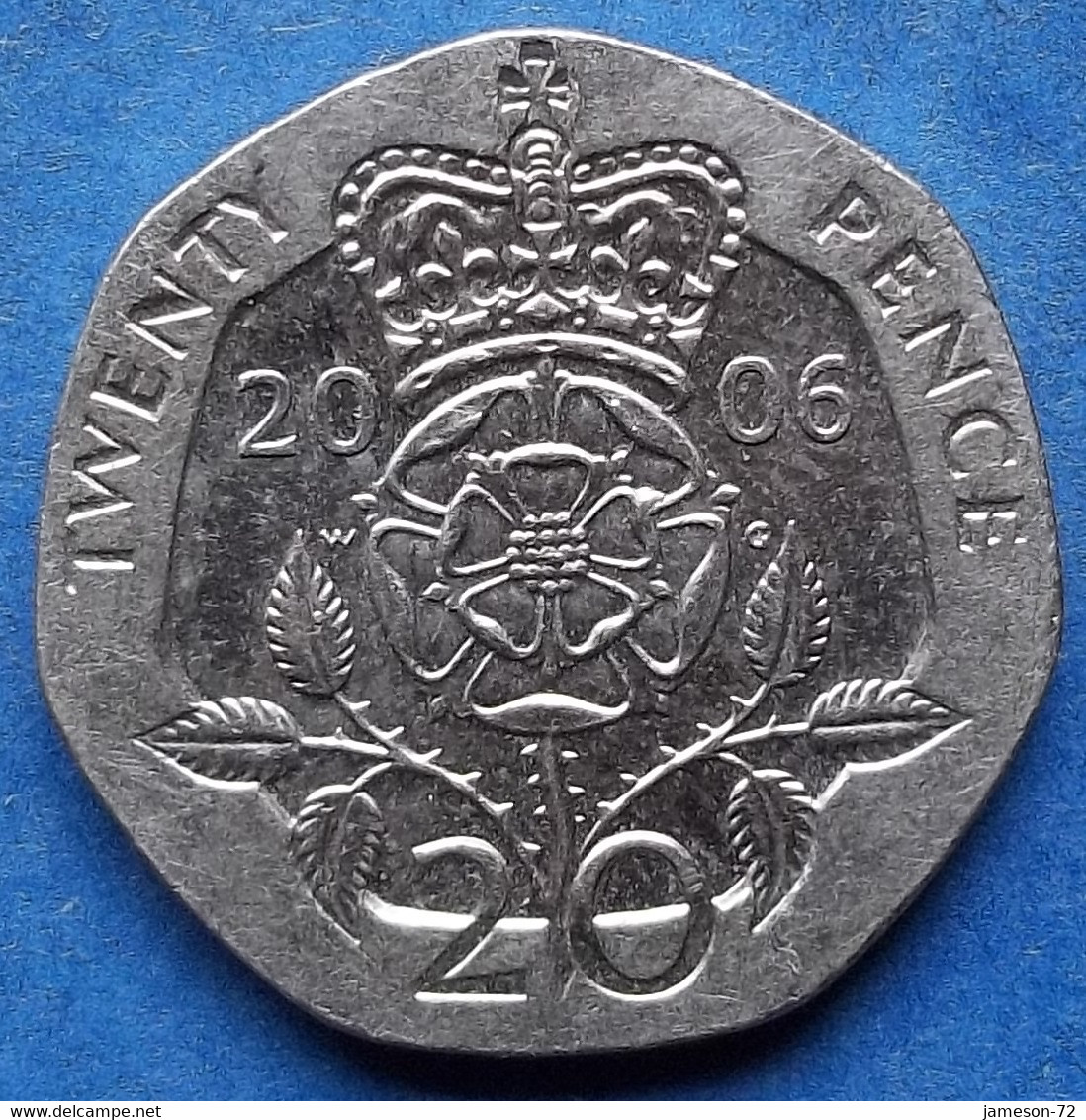 UK - 20 Pence 2006 KM#990 Elizabeth II Decimal Coinage (1971) - Edelweiss Coins - Other & Unclassified