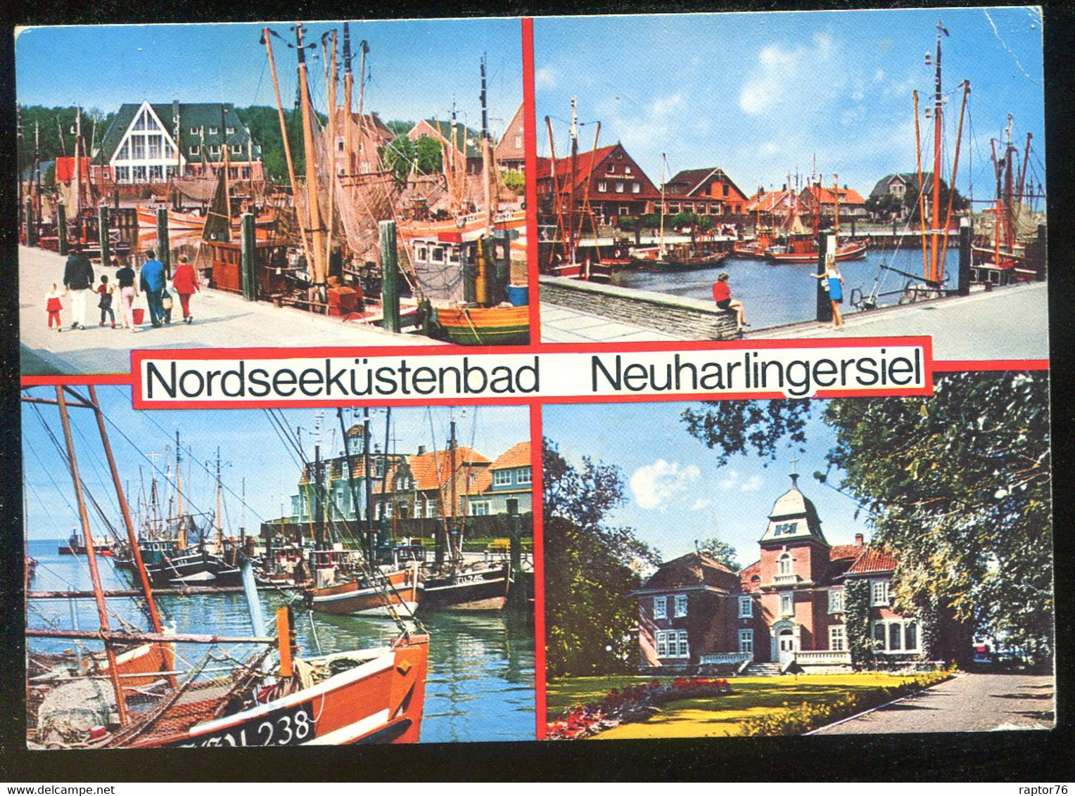 CPM Allemagne NORDSEEKÜSTENBAD NEUHARLINGERSIEL Multi Vues - Wittmund