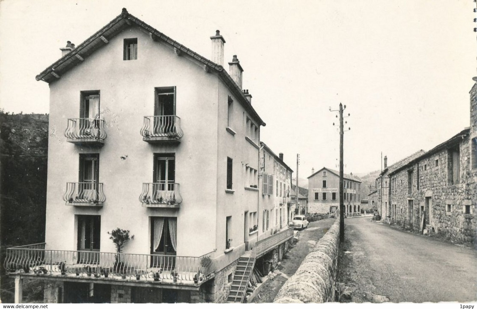 48 - Lozère - Chapeauroux - Entrée Du Village Route De Mende - Other & Unclassified