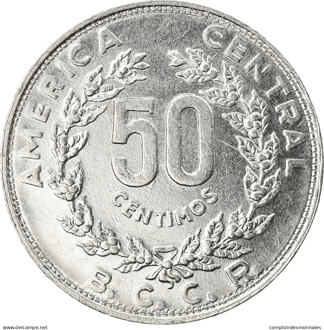 Monnaie, Costa Rica, 50 Centimos, 1982, TTB+, Stainless Steel, KM:209.1 - Costa Rica