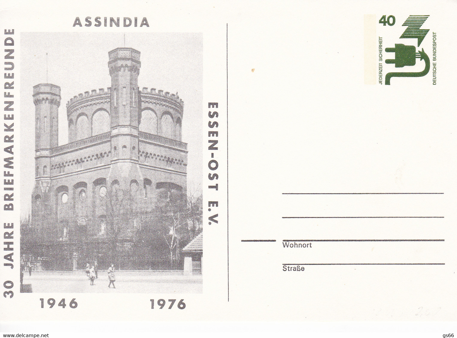 BRD,  PP 069 C2/005,  ASSINDIA, Essen - Private Postcards - Mint
