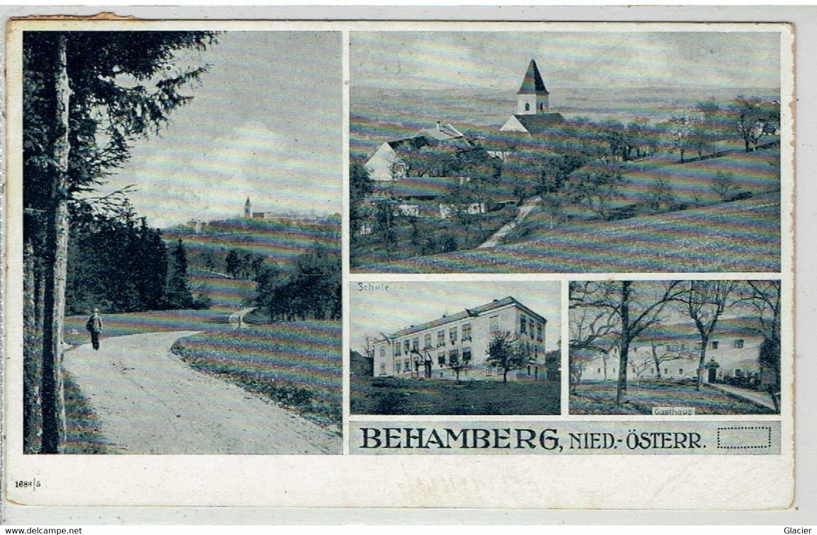 BEHAMBERG - Amstetten - Nied. Österreich - Total Ansicht - Schüle - Gasthaus - Amstetten