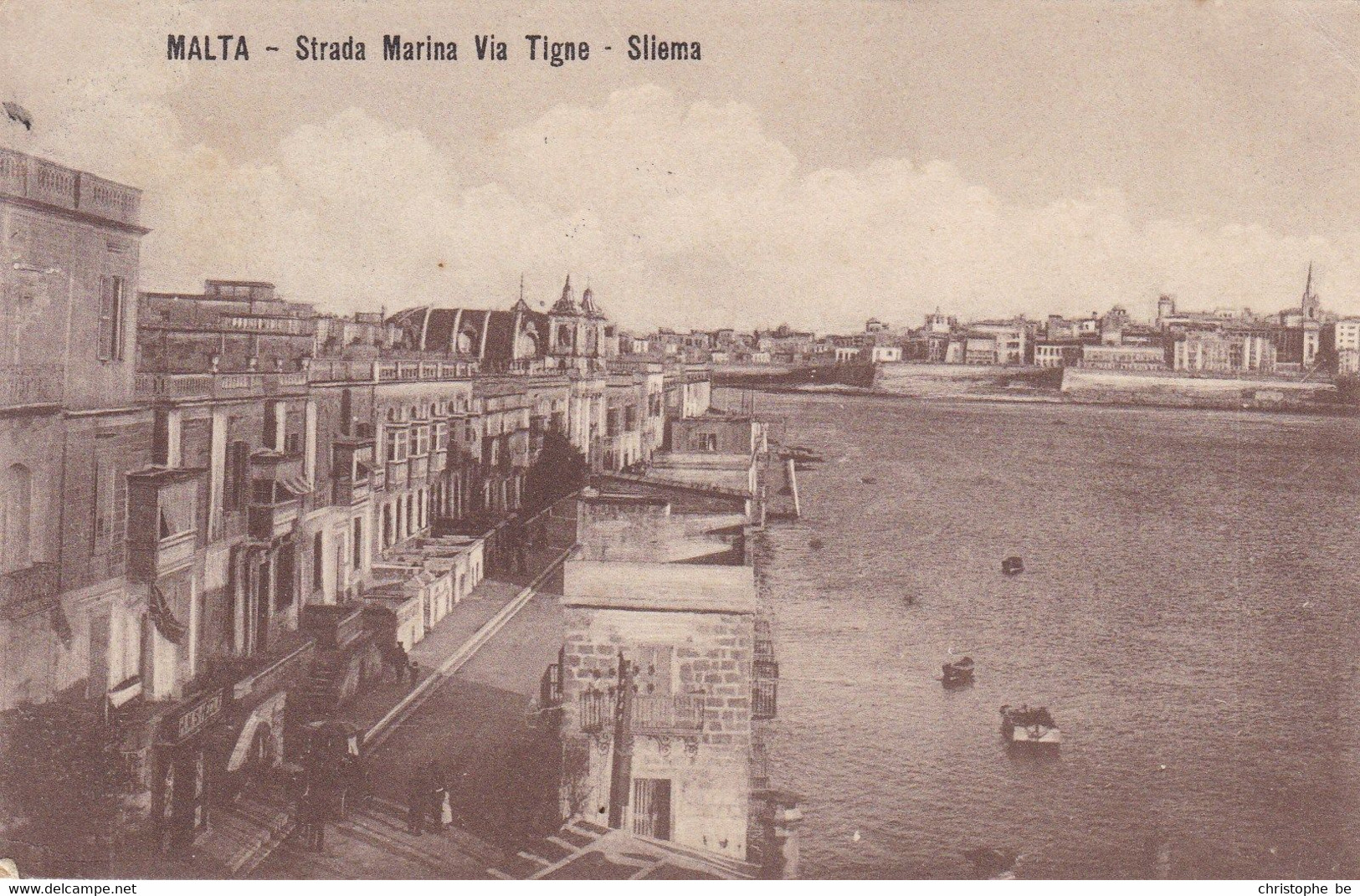 Malta, Strada MArina Via Tigne, Silema (pk75199) - Malte