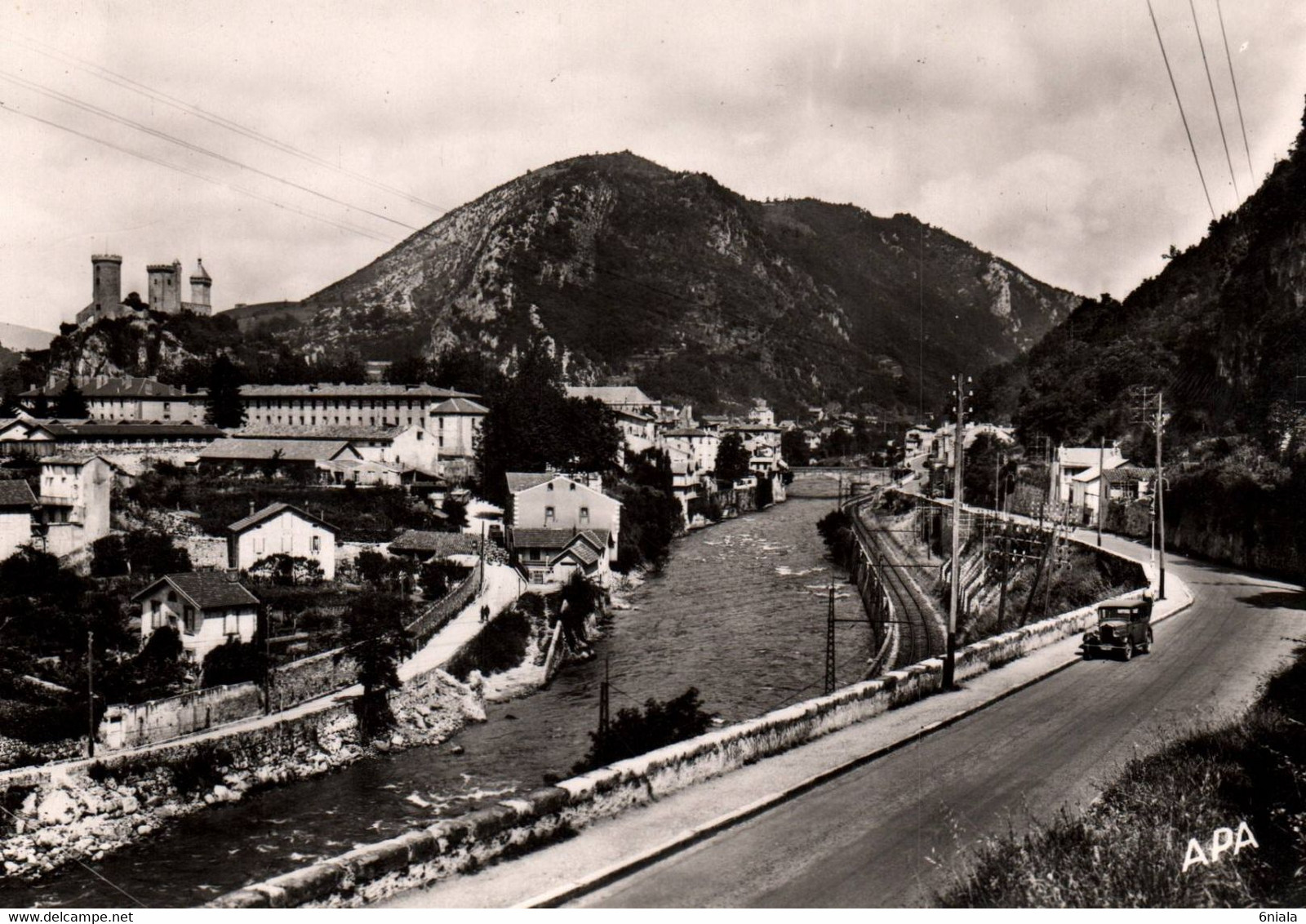 5003 Carte Postale FOIX    Vue Générale      09 Ariège - Foix