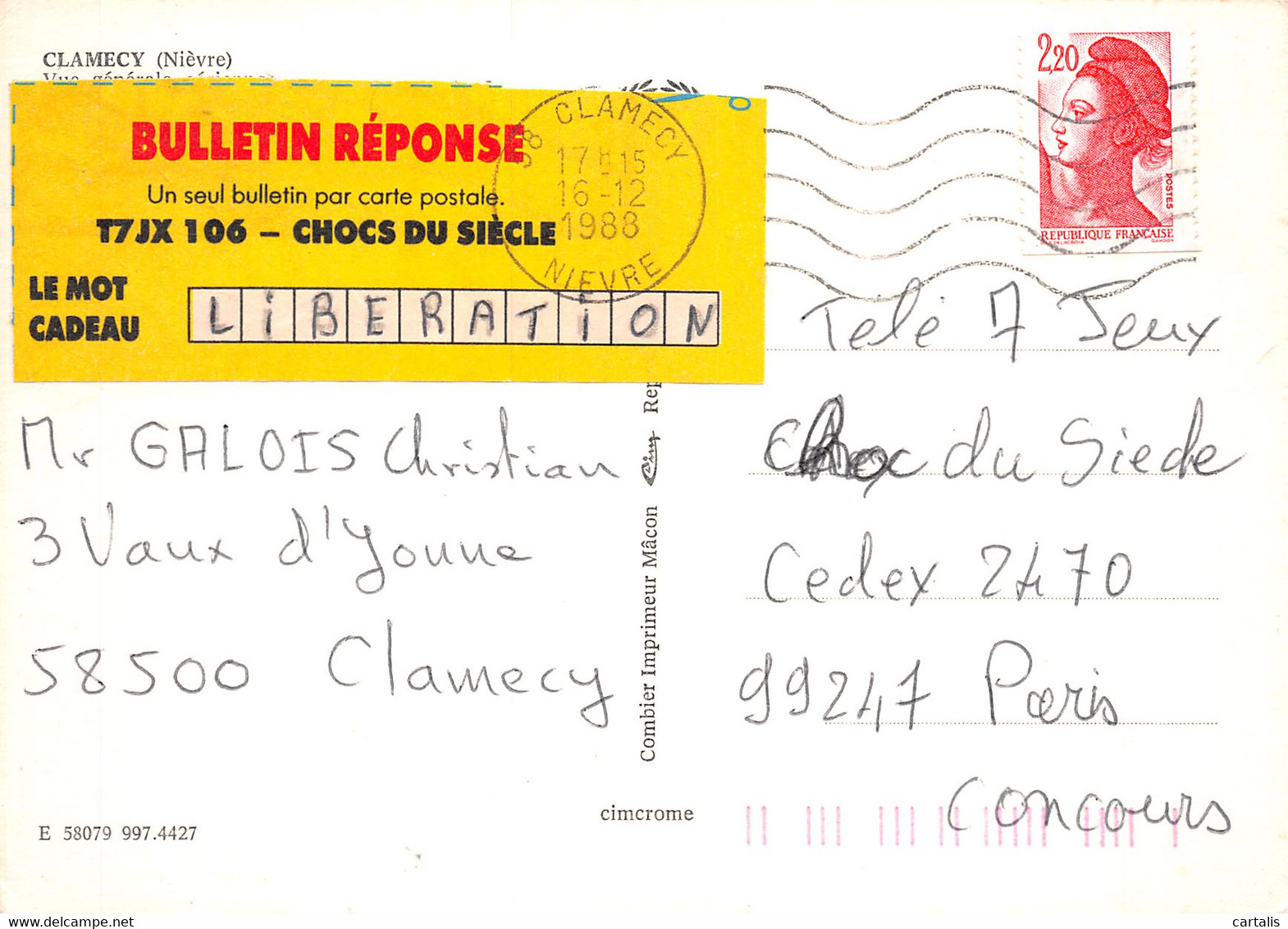 58-CLAMECY-N°4158-A/0235 - Clamecy