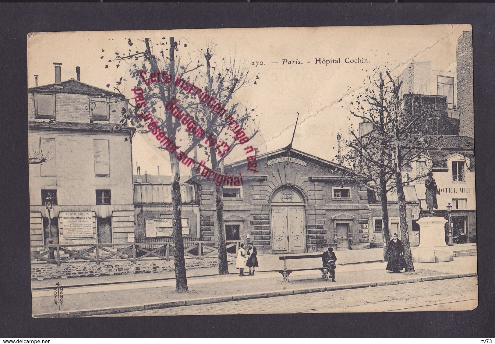 R2609 - PARIS Hopital Cochin - Arrondissement: 14