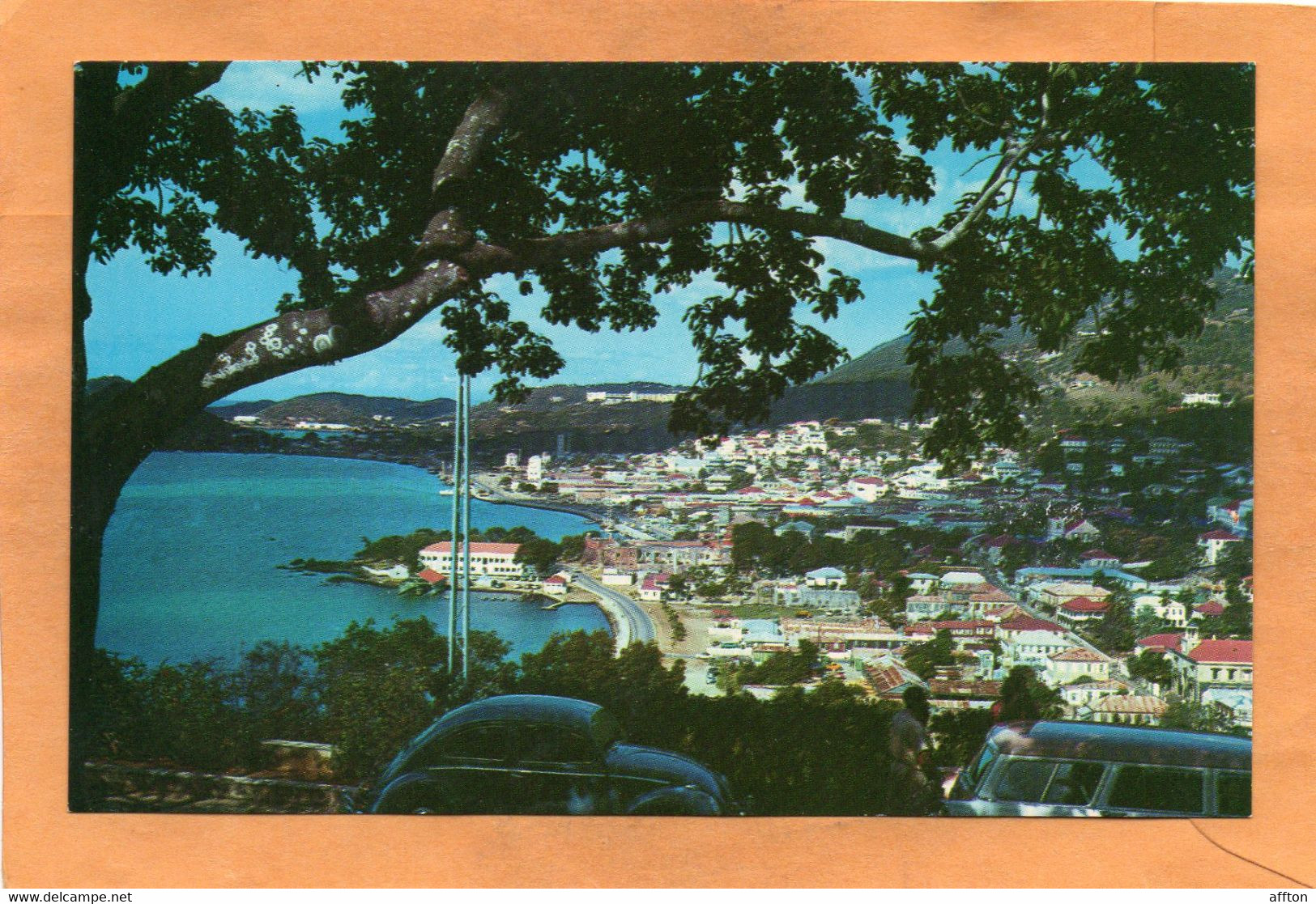 Charlotte Amalie St Thomas U.S. Virgin Islands Old Postcard - Virgin Islands, US