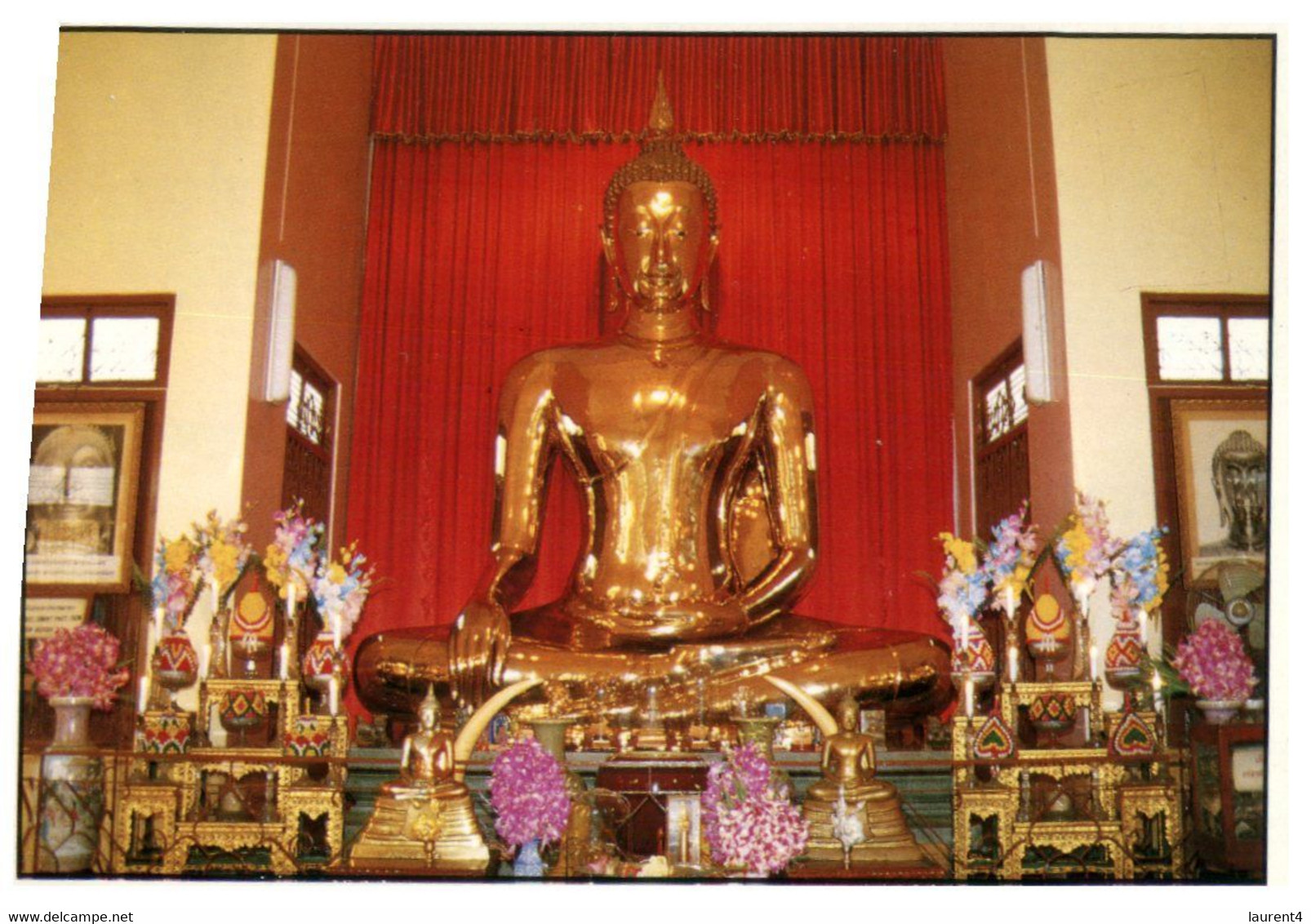 (Y 25) (NA) Thailand - Golden Buddha In Bangkok - Buddhism