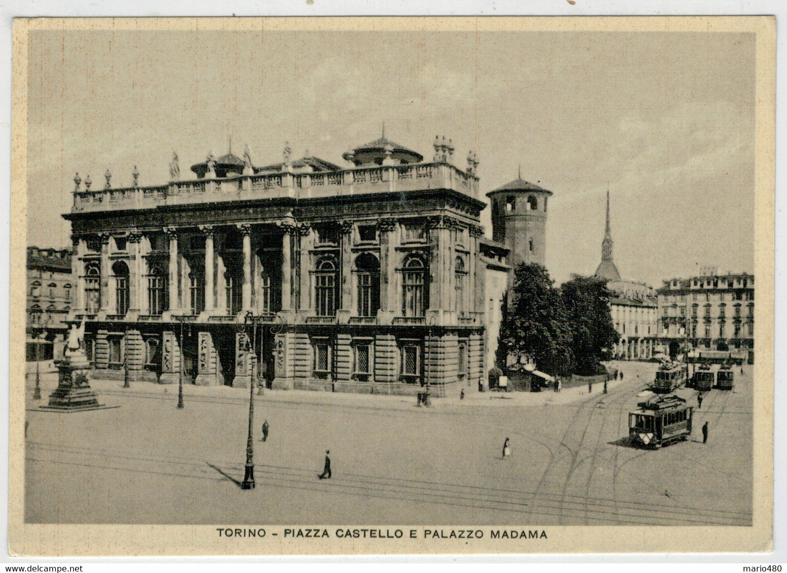 TORINO   PIAZZA  CASTELLO   E  PALAZZO   MADAMA       (NUOVA) - Palazzo Madama