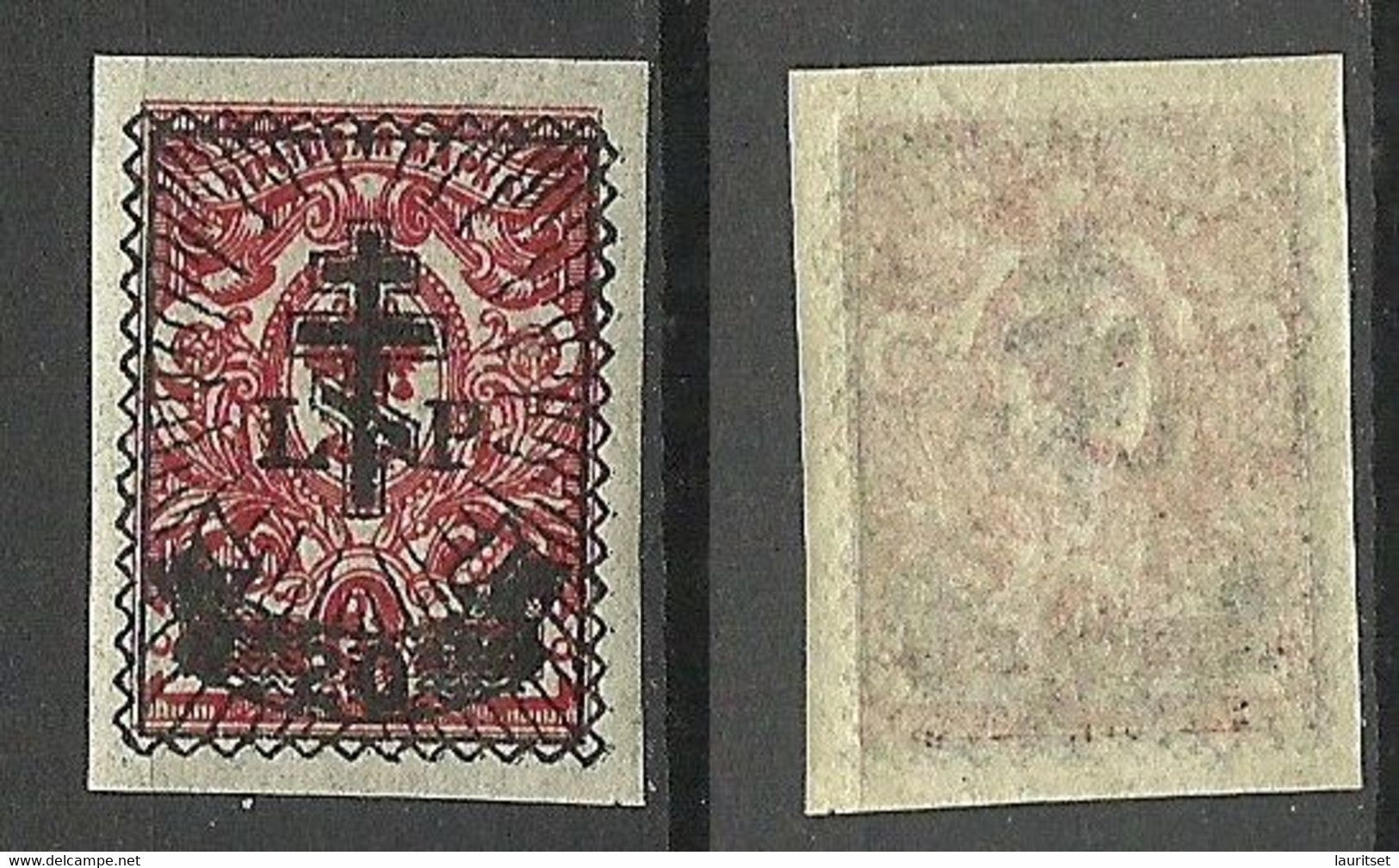 LETTLAND Latvia Russia Russland 1919 Michel 24 Westarmee Western Army MNH - Armées De L'Ouest