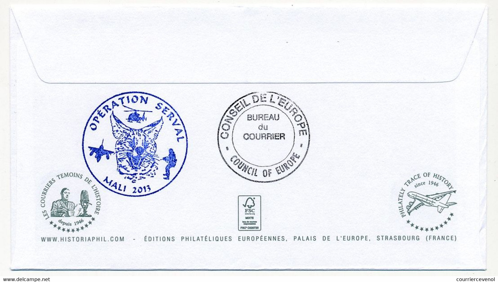 EMIRATS ARABES UNIS - Enveloppe Illustrée Cachet "AL DHAFRA AIR BASE" 15/1/2013 - Visite De M. François Hollande - Emiratos Árabes Unidos