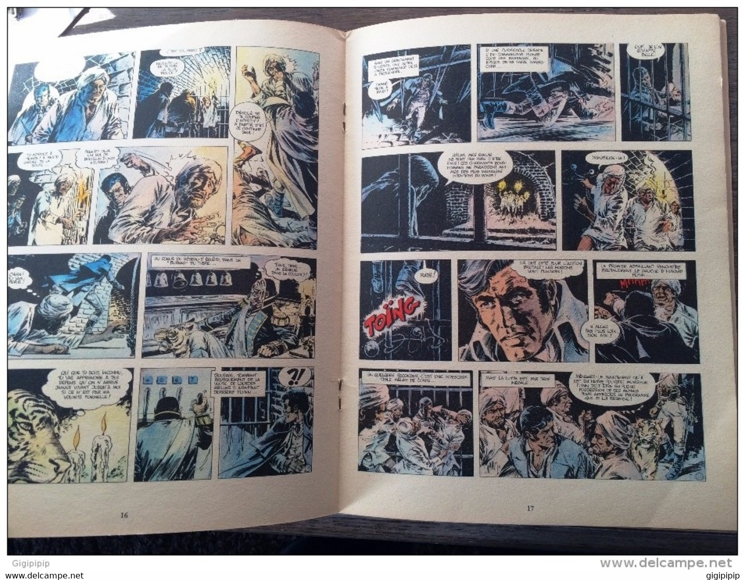 HOWARD FLYNN LA GRIFFE DU TIGRE  WILLIAM VANCE (BOB MORANE) DUVAL - E.O. AOUT 1969 HISTOIRE JOURNAL TINTIN H13 - Magellan