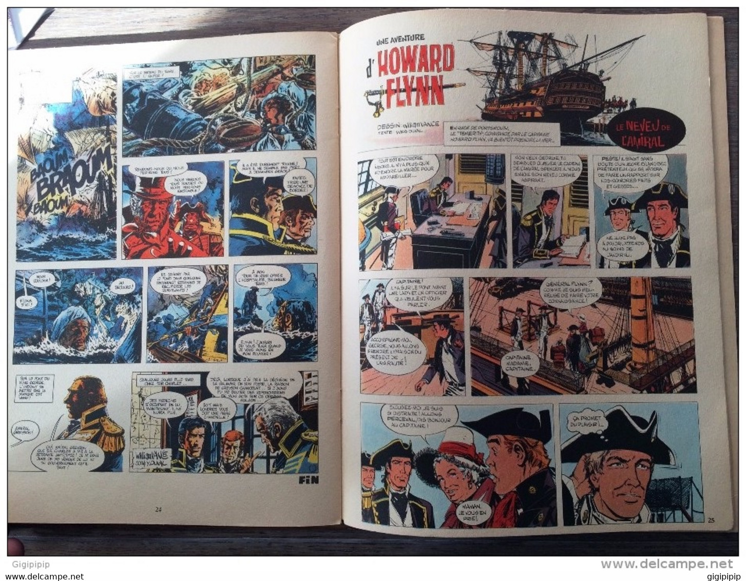 HOWARD FLYNN LA GRIFFE DU TIGRE  WILLIAM VANCE (BOB MORANE) DUVAL - E.O. AOUT 1969 HISTOIRE JOURNAL TINTIN H13 - Magellan