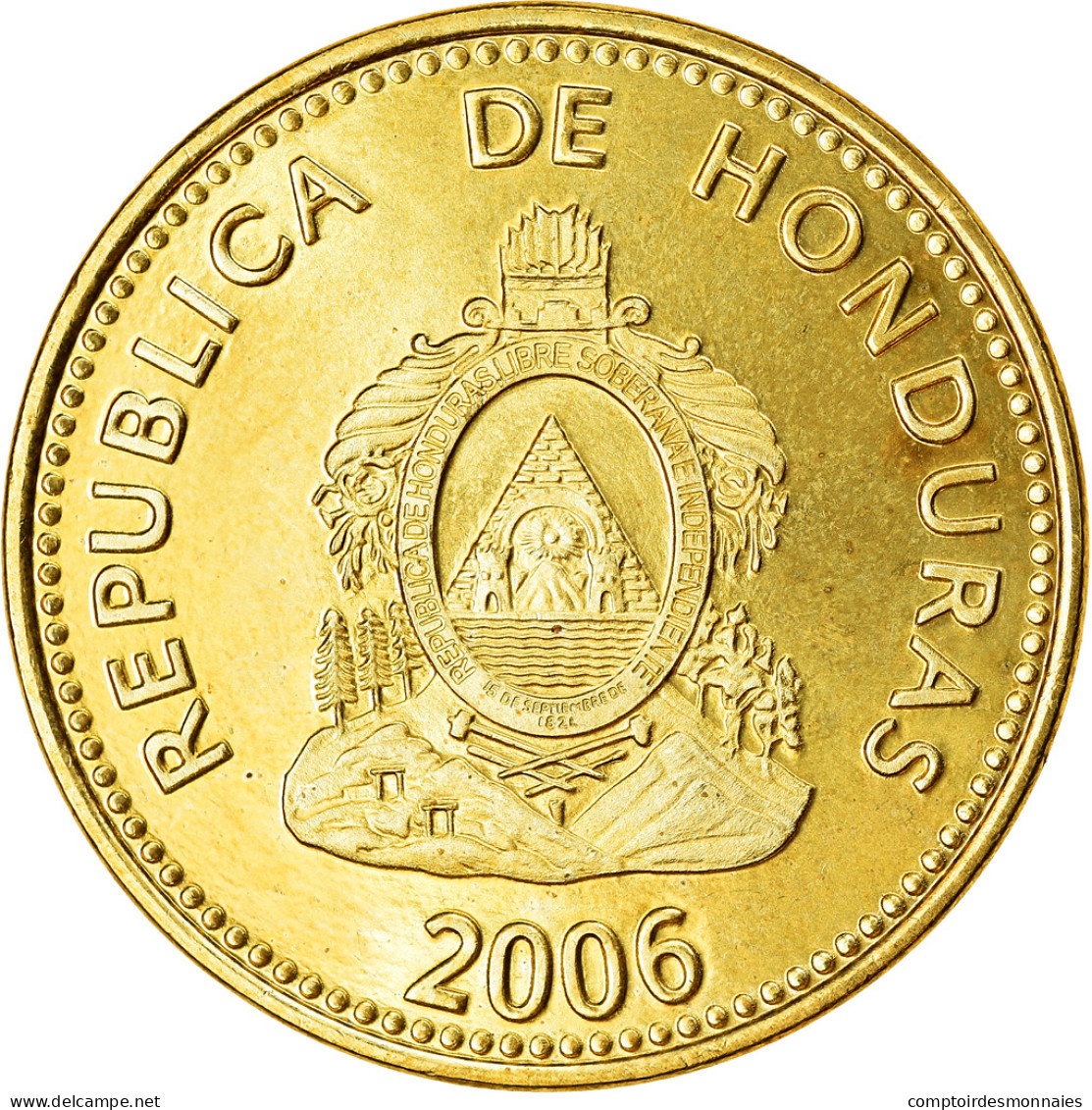 Monnaie, Honduras, 10 Centavos, 2006, SPL, Laiton, KM:76.4 - Honduras